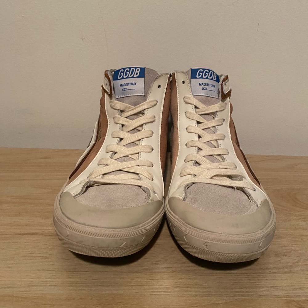 Golden Goose Slide High-Top Sneakers Glitter / Star EU 37 US 7 - Picture 6 of 15